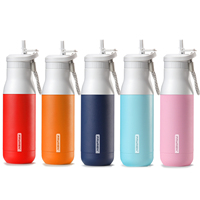 Bouteille d'eau chaude isotherme sous vide en acier inoxydable à double paroi, étanche, pour le sport, vente en gros Fayren