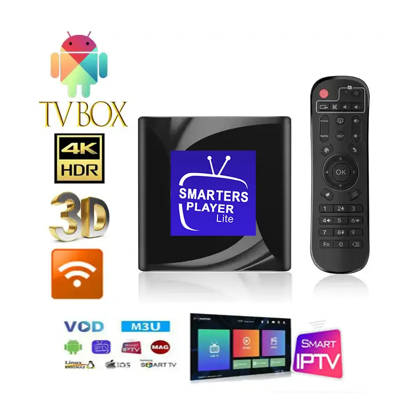 2024 Free Test Credits Panel Best 4K Smart IPTV Box Provider with UK EX YU Germany Austria Albania IPTV Reseller