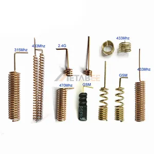 Copper Helical Antenna 868mhz Spring Wire Antenna