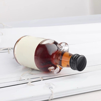Botol Kaca Kecil 50ml Grosir 2026, Botol Kaca Mini untuk Minuman Alkohol dengan Tutup Sekrup