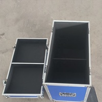 Flight case 2 en 1 STAGEPAS 600BT, en aluminium verrouillable, résistant à l'eau IP65/IP68, OEM/ODM, pour équipement audio.