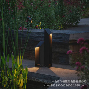 ไฟสนามกันน้ำ Pengchen 12W IP65 สไตล์โมเดิร์นมินิมอล สำหรับสวน วิลล่า และลานบ้าน - Product Image 3