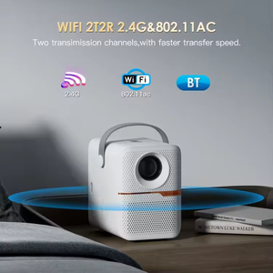 2026 Hot P10 4K <b>LED</b> <b>Projector</b> Android 11 300 ANSI WiFi 6 & BT5 Auto Focus 100" Screen Portable Home Theater Video - Product Image 5