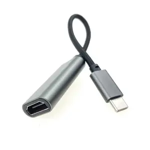 Ugreen — câble USB type-c vers HDMI Ultra HD de 19cm, avec prise en charge tressé, câble adaptateur 4K x 2K