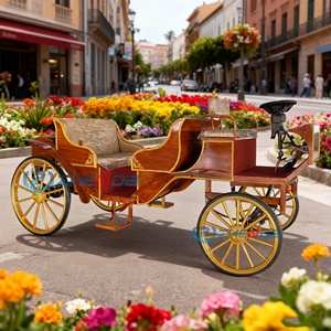 Populaire Calèche royale électrique en bois pour mariages et visites touristiques, à vendre - Product Image 1