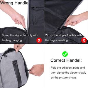 Bolsa de ropa personalizada de fábrica BSCI, bolsa de viaje grande tipo Duffel para trajes, ropa de vuelo con bolsa para zapatos para hombres y mujeres - Product Image 4