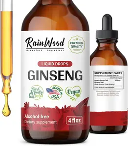 Estratto di Ginseng gocce Private Label coreano rosso Ginseng liquido