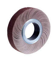 Roues abrasives à lamelles en oxyde d'aluminium Roue à lamelles non montée