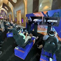 Siège de simulateur de course VR confortable et durable pour simulateur de course sportif et simulateur de conduite