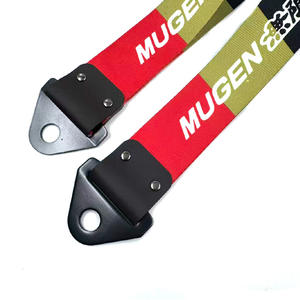 Трос буксировочный для тюнинга авто в стиле JDM, с цифровым принтом, полиэстер, металлическая пряжка, декоративный, для переднего бампера, страховочный - Product Image 3