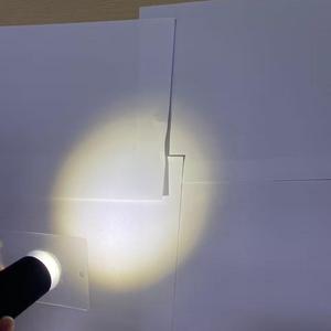 Film diffuseur de série M à angle étroit de microstructure de taille personnalisée matériaux PET appliqués projecteurs de musée et lampes suspendues - Product Image 4