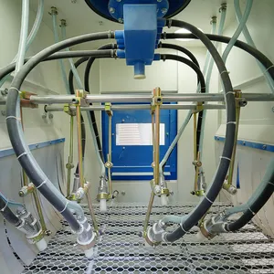 शेल प्लेट के लिए स्वचालित सैंडब्लास्टिंग मशीन औद्योगिक सैंड ब्लास्टिंग कैबिनेट