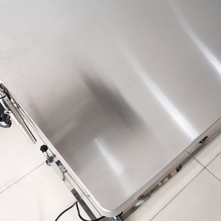 Customized Economic Electric Lifted Stainless Steel Veterinary Operating Table Pet Examination table VET Surgery Table