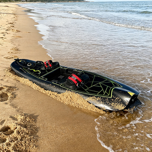 Planche de surf électrique au lithium ternaire en fibre de carbone haute résistance, étanche, légère, certifiée CE, batterie 72V, boîtier en bois - Product Image 5