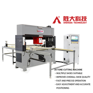 Prensa de Corte Automática SHENGDA de 30 Toneladas con Alimentación Automática, Dispositivo de Corte para Calzado de Goma, Fabricación de Chanclas, Máquina de Corte de Cuero con <span class=keywords><strong>Mesa</strong></span> Deslizante - Product Image 3