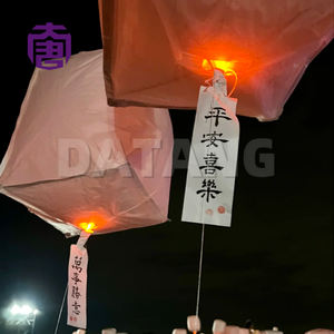 Lanterne ovale lumineuse LED personnalisable IP65, prix usine, pour festivals et aménagements paysagers, lanterne à vœux - Product Image 3