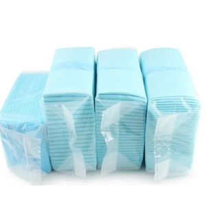 2025 Vente en gros usine de tapis d'apprentissage de la propreté pour chiots, jetables, en coton de haute qualité, super absorbants, polymère, écologiques 45*60 - Product Image 4