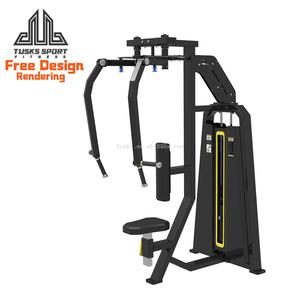 Equipo de gimnasio sentado Pec Fly y Rear Delt Machine con selección de carga de pasador para levantamiento de pesas - Product Image 1