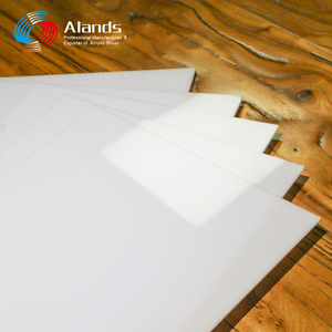 ALANDS 아크릴/PS 오팔 LED 라이트 디퓨저 시트 1mm/2mm 투명 1220x2440mm 10년 보증 절단 서비스 광고용 - Product Image 5