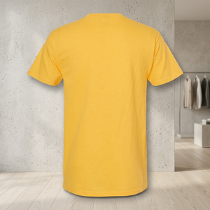 เสื้อยืดคอกลมแขนสั้นผู้ชาย ผ้าฝ้าย 100% หนัก 165 กรัม เนื้อผ้านุ่ม ดีไซน์ทรงกระบอก แห้งเร็ว ระบายอากาศได้ดี - Product Image 3