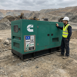 Groupe électrogène diesel silencieux Cummins refroidi par eau / Weichai avec ATS triphasé 50-70 kVA, faible bruit, enceinte insonorisée - Product Image 6