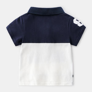 Camiseta Polo de Manga Corta de Algodón Orgánico con Estampado de Letras para Niños, Fabricada en China, de Banglad - Product Image 6