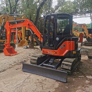 รถขุดฮิตาชิ Zaxis 50U ปี 2022 มือสอง ชั่วโมงการทำงานต่ำ น้ำหนัก 5 ตัน ความจุบุ้งกี๋ 0.2 ลูกบาศก์เมตร รถขุดไฮดรอลิก ZX50U ของแท้ - Product Image 3