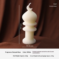 Luxuriöse Geometrische Unregelmäßige Maßgefertigte Sojawachs-Säulenkerze Aromatherapie Kreative Dekorative Ornamente Nahost-Festival Handgemacht
