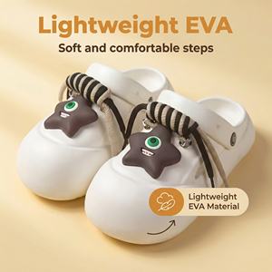 รองเท้าเด็กการ์ตูนลายดาว EVA กันน้ำ ระบายอากาศได้ดี สไตล์สวน สำหรับเด็กวัยรุ่น ใช้ได้ทั้งภายนอกและภายในอาคาร ทุกฤดู - Product Image 2