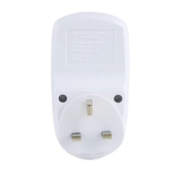 Commutateur de prise intelligente d'appareils électriques RF sans fil à télécommande radio standard britannique avec logo personnalisé