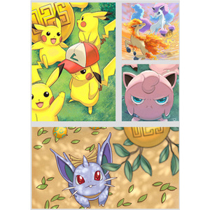 PY Bán Chạy Nhất Poke Mon Vẽ Tay Thẻ Giấy Trò Chơi Truyện Tranh Nghệ Thuật Tấm Anime Mewtwo Poke Mon 151 Mở Rộng Trường Hợp Tác Phẩm Nghệ Thuật Hội Đồng Quản Trị Trò Chơi - Product Image 3