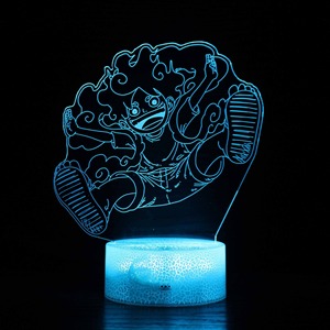 3D <b>LED</b> Night <b>Light</b> <b>Wireless</b> Table Lamp Touch Control Color Changing Bedside Mood <b>Light</b> for Bedroom - Product Image 6