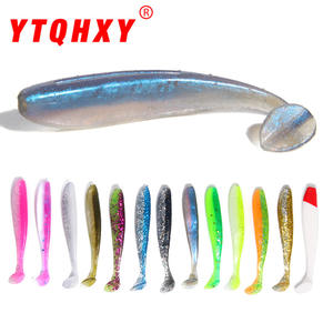 Señuelo de Pesca Xy-371 con Cola en T, 65mm 1.8g, Señuelo Artificial para Pesca de Lubina en Aguas Medias, 12 Colores Arcoíris Bicolor - Product Image 2