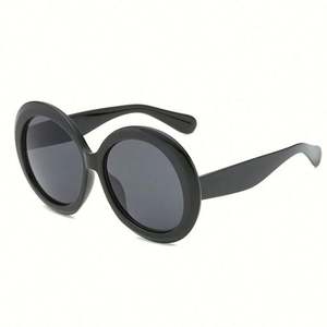 Lunettes de soleil tendance vintage à dégradé 2020 pour femmes, grandes montures, lunettes de soleil rondes surdimensionnées pour femmes - Product Image 4
