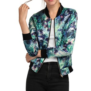 เสื้อแจ็กเก็ตนักบินของผู้หญิงผ้านิ่มสั่งได้ - Product Image 4