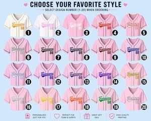 Women's Baseball Lifestyle <b>Crop</b> Jersey Custom Name Number Summer Graphic <b>Top</b> Wholesale - Product Image 5