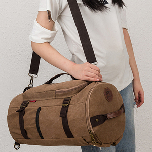 Zaino Vintage in Tela Personalizzato di Grande Capacità, Borsa Resistente per Studenti Universitari, Equitazione, Campeggio, Viaggi ed Escursioni - Product Image 5