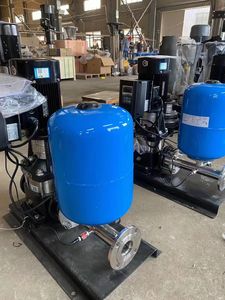 Inteligente 3hp <span class=keywords><strong>VFD</strong></span> Controlado Aço Inoxidável Doméstico <span class=keywords><strong>Horizontal</strong></span> Water Pressure Booster Bomba 8L 24L Tanque Centrífugo - Product Image 4