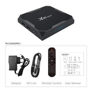 X96 MAX + ULTRA Amlogic <span class=keywords><strong>S905x4</strong></span> 4GB 64GB Android Tv Box 11,0 Smart TVBox 2,4G/5Ghz Wifi HDR 8K 4GB 32GB X96 MAX + ULTRA Media Play - Product Image 6