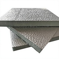 Panneau sandwich pour conduits HVAC, double face, en aluminium et polyuréthane, résistant au feu, écologique, pour extérieur