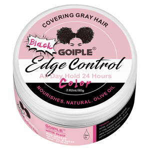 Gel Fijador de Cabello de Marca Privada para Cubrir las Canas, Crea un Aspecto Elegante, Gel Fijador Antiencrespamiento, Controla los Bordes, Suaviza el Cabello - Product Image 1