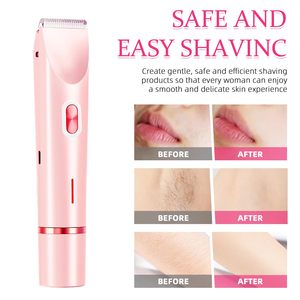 Épilateur Corporel Électrique Rechargeable Étanche USB de Haute Qualité pour Femme, Utilisation Humide et Sèche, Soin Personnel Unisexe, Rasoir Électrique pour Femme - Product Image 3