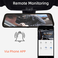 12 pouces IPS Écran Tactile en temps Réel 4G Wifi ADAS Android Streaming Multimédia Enregistreur Rétroviseur Espelho Retrovisor Dashcam