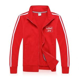 Nouveau Style automne hiver chandails personnalisés sweats à fermeture éclair CVC coton col montant hommes sweats - Product Image 4