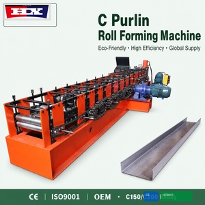 Macchina per Formatura Profili a C C150 C200 con Cambio Automatico, Attrezzatura per Costruzioni Personalizzabile - Product Image 2