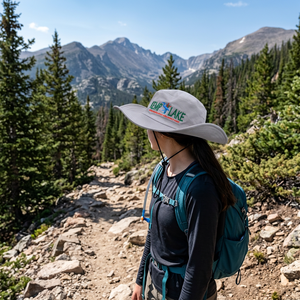 Chapeau Bob à Large Bord Unisexe avec Logo Brodé Personnalisé, Casquettes <span class=keywords><strong>de</strong></span> <span class=keywords><strong>Pêcheur</strong></span> avec Cordon <span class=keywords><strong>de</strong></span> Serrage Réglable, Chapeaux <span class=keywords><strong>de</strong></span> Plein Air pour la Randonnée - Product Image 1