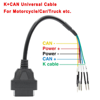 Para KTM OBD2 conector motocicleta Motobike para YAMAHA para SUZUKI para HONDA Moto para Ducati OBD 2 cable de extensión para Kawasaki