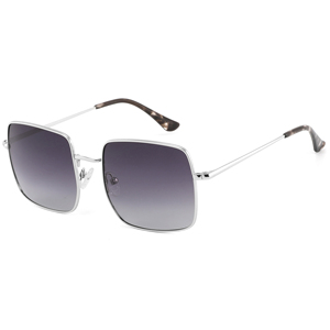 Gafas de Sol con Marco Metálico Cuadrado, Lentes Degradadas, Montura Completa, 100% Protección UV, Unisex, Moda Casual para Adultos - Product Image 4