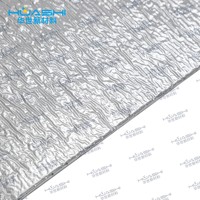 Doublure de boîte thermique en mousse EPE avec impression de logo personnalisée, feuille réfléchissante, grande pochette d'isolation imperméable pour l'expédition à froid