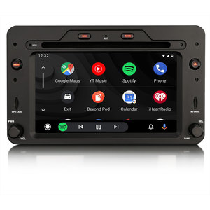 Erisin ES6520R 7 pouces IPS Android 14.0 CarPlay sans fil 4G <span class=keywords><strong>GPS</strong></span> Lecteur CD avec Mirror Link Carte SD Support de tableau de bord pour <span class=keywords><strong>Alfa</strong></span> <span class=keywords><strong>Romeo</strong></span> - Product Image 1